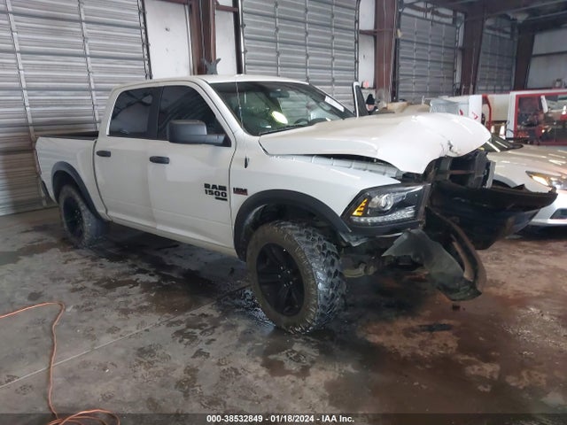 2021 RAM 1500 CLASSIC WARLOCK 4X4 5'7 BOX VIN: 1C6RR7LT4MS535443
