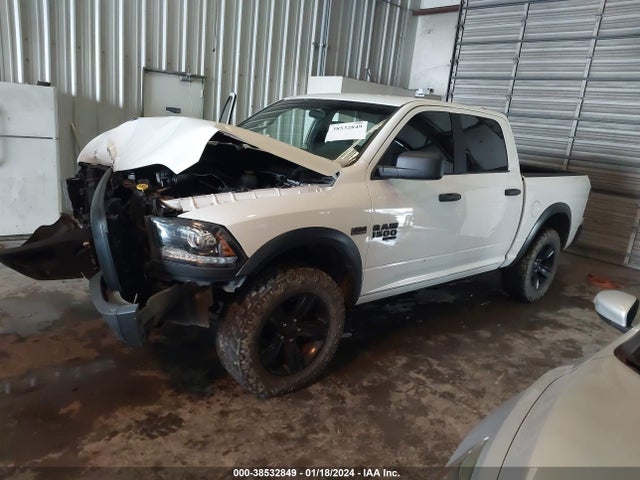 2021 RAM 1500 CLASSIC WARLOCK 4X4 5'7 BOX VIN: 1C6RR7LT4MS535443