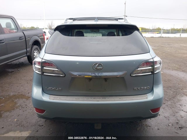 2010 LEXUS RX 350 VIN: JTJBK1BA6A2412232