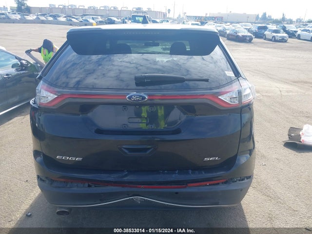 2015 FORD EDGE SEL VIN: 2FMTK3J87FBB09166