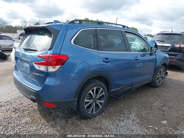 2022 SUBARU FORESTER LIMITED VIN: JF2SKAPC7NH523504