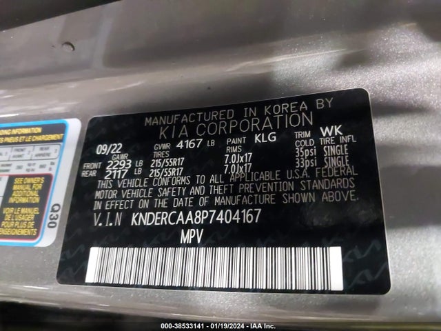 KIA SELTOS EX 2023 KNDERCAA8P7404167 Image 9
