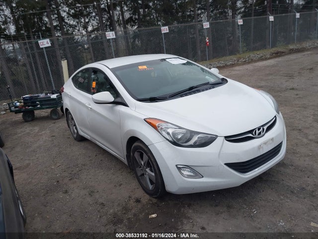 2013 HYUNDAI ELANTRA GLS VIN: 5NPDH4AE0DH447156