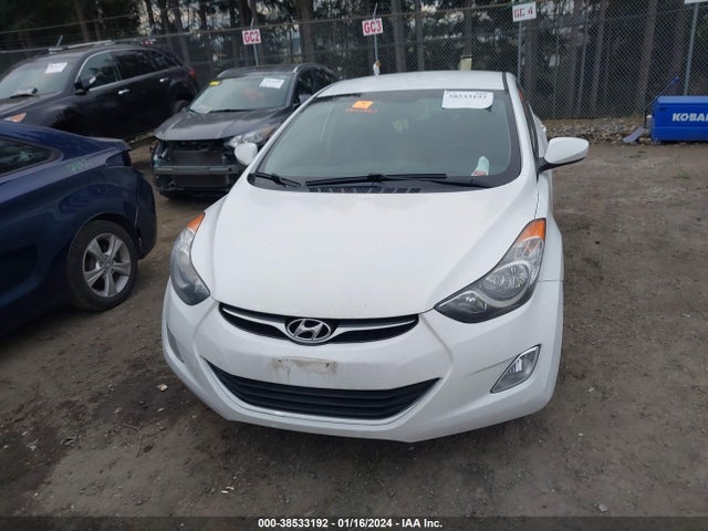 2013 HYUNDAI ELANTRA GLS VIN: 5NPDH4AE0DH447156