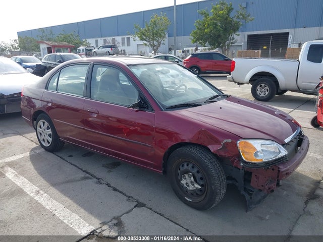 2003 HONDA CIVIC EX VIN: 2HGES26703H550445
