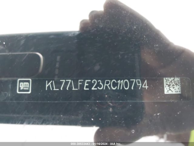 KL77LFE23RC110794 Chevrolet Trax Fwd Sp