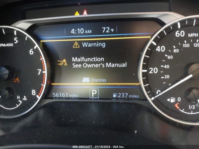 1N4BL4CV8MN348187 Nissan Altima Sr Fwd