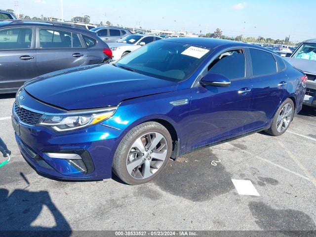 2019 KIA OPTIMA S VIN: 5XXGT4L34KG314738