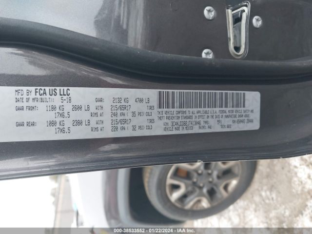 3C4NJDDB2JT413046 Jeep Compass Trailhawk 4x4