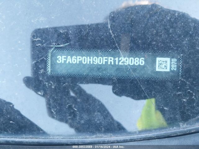 3FA6P0H90FR129086 Ford FUSION SE
