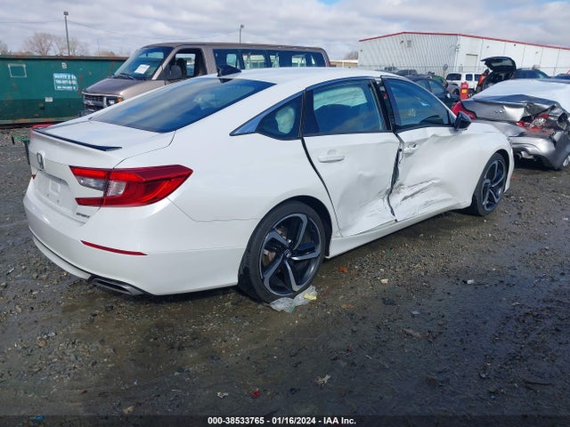 2021 HONDA ACCORD SPORT VIN: 1HGCV1F39MA028533