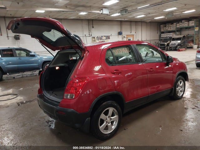 Chevrolet Trax 1ls 2015 KL7CJPSB0FB073655 Image 4