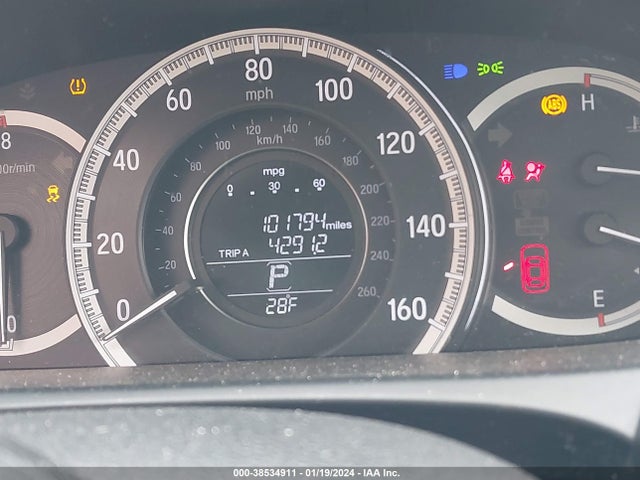 Honda ACCORD LX 2017 1HGCR2F38HA229131 Image 7