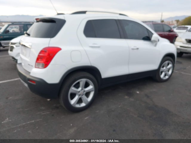 Chevrolet TRAX LTZ 2016 KL7CJMSBXGB761680 Image 4