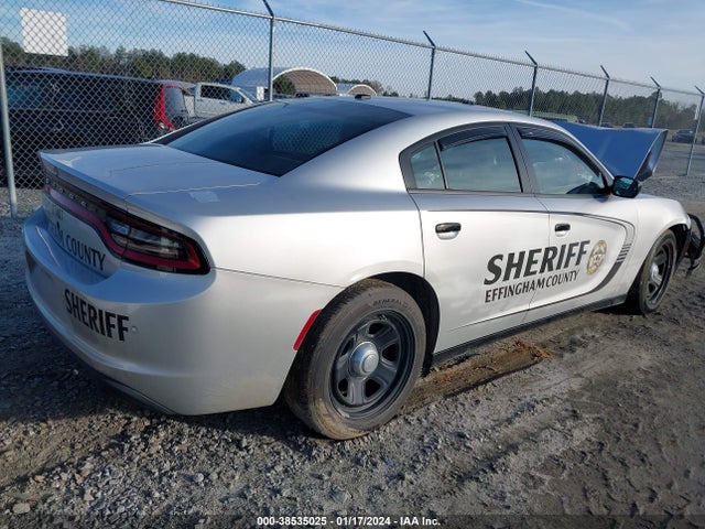 2021 DODGE CHARGER POLICE RWD VIN: 2C3CDXAT2MH639585