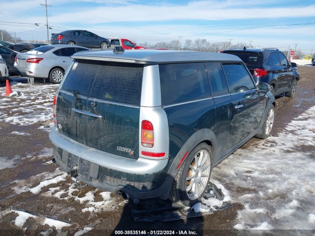 2008 MINI COOPER S CLUBMAN WMWMM33578TP71416 Photo 3