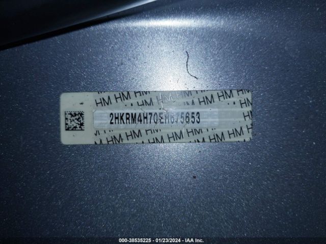 2HKRM4H70EH675653 Honda Cr-v Ex-l