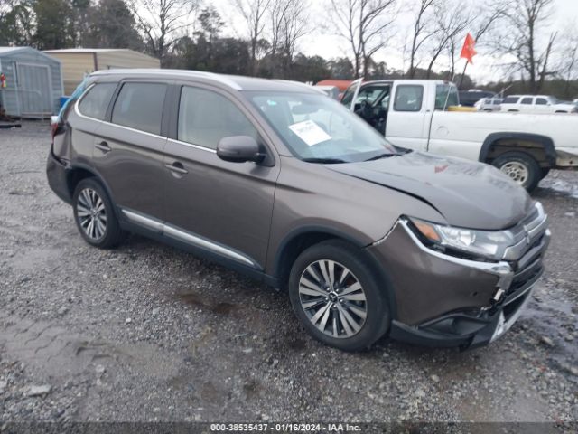 Auction sale of the 2019 Mitsubishi Outlander Sel, vin: JA4AD3A31KZ034749, lot number: 38535437