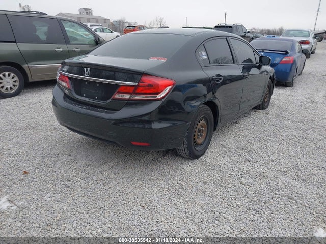 2014 HONDA CIVIC LX VIN: 19XFB2F51EE018881