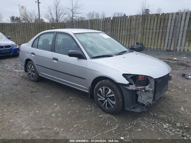 2005 HONDA CIVIC VP VIN: 2HGES16405H568799