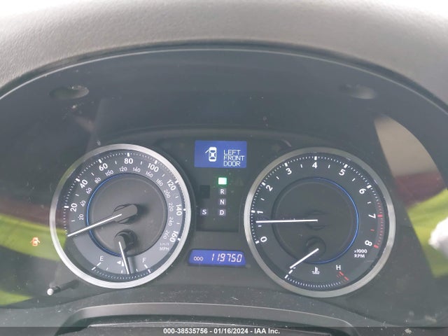 2012 LEXUS IS 250 VIN: JTHBF5C26C5166465