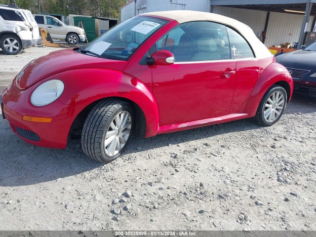 2008 VOLKSWAGEN NEW BEETLE SE VIN: 3VWRF31Y48M416506