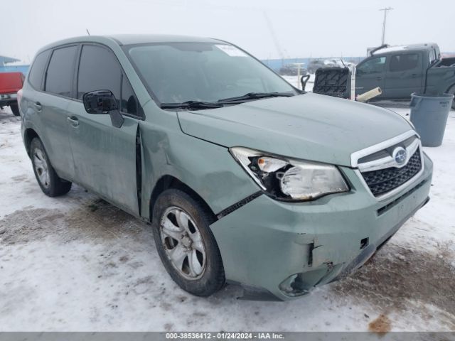 Auction sale of the 2014 Subaru Forester 2.5i, vin: JF2SJAAC0EH473573, lot number: 38536412