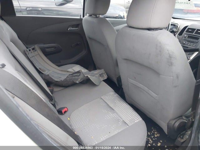 Chevrolet Sonic Ls Auto 2014 1G1JA6SHXE4139262 Image 8