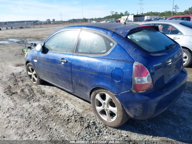 2007 HYUNDAI ACCENT SE VIN: KMHCN36CX7U009014
