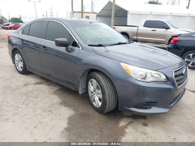 2016 SUBARU LEGACY 2.5I VIN: 4S3BNAA6XG3024933
