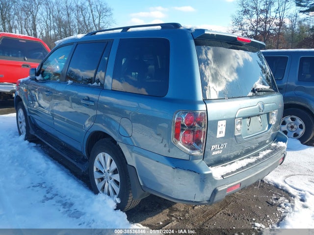 2007 HONDA PILOT EX-L VIN: 2HKYF18637H540407