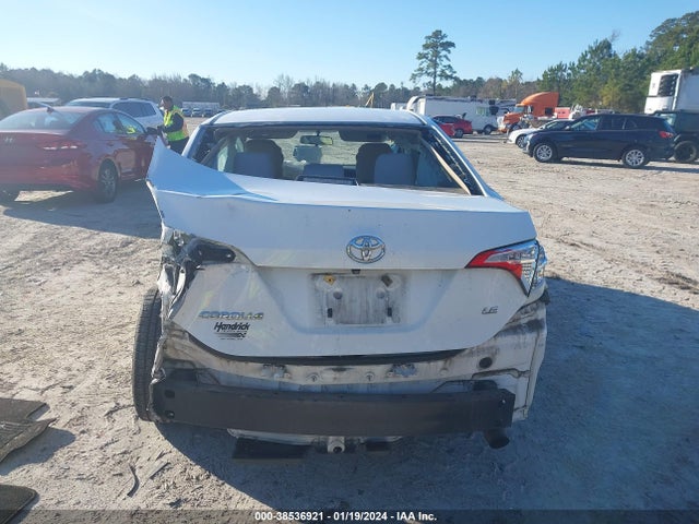 2016 TOYOTA COROLLA LE VIN: 2T1BURHE4GC641301