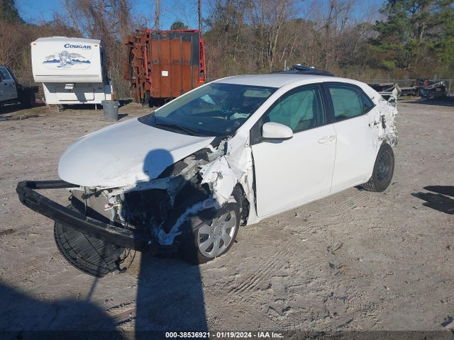 2016 TOYOTA COROLLA LE VIN: 2T1BURHE4GC641301
