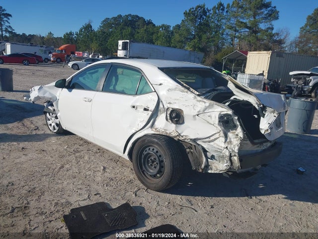 2016 TOYOTA COROLLA LE VIN: 2T1BURHE4GC641301