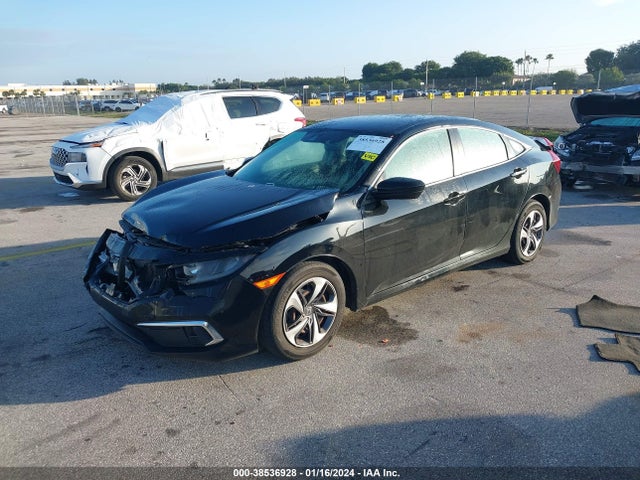 2019 HONDA CIVIC LX VIN: 19XFC2F69KE044727