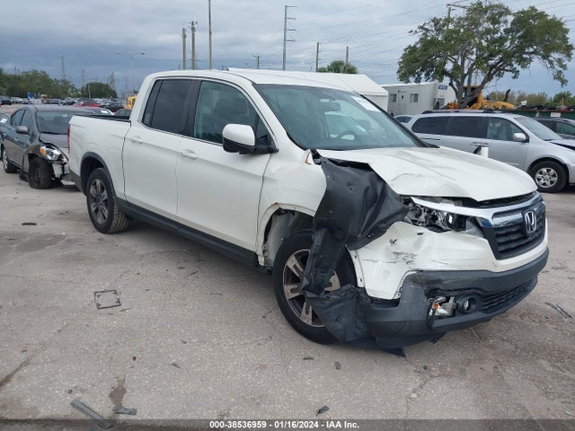Honda Ridgeline Rtl-t 2018 5FPYK2F67JB000625 main image