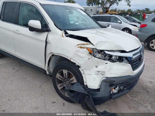 Honda Ridgeline Rtl-t 2018 5FPYK2F67JB000625 Image 6
