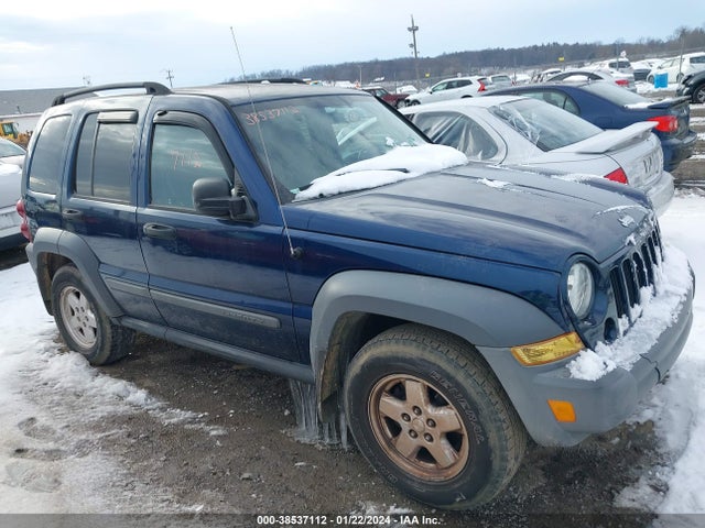 2005 JEEP LIBERTY SPORT VIN: 1J4GL48K45W513060