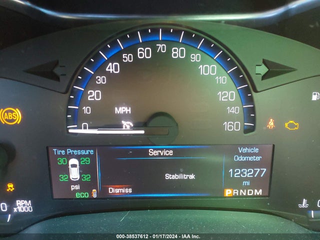 2016 CADILLAC SRX STANDARD VIN: 3GYFNAE36GS527509