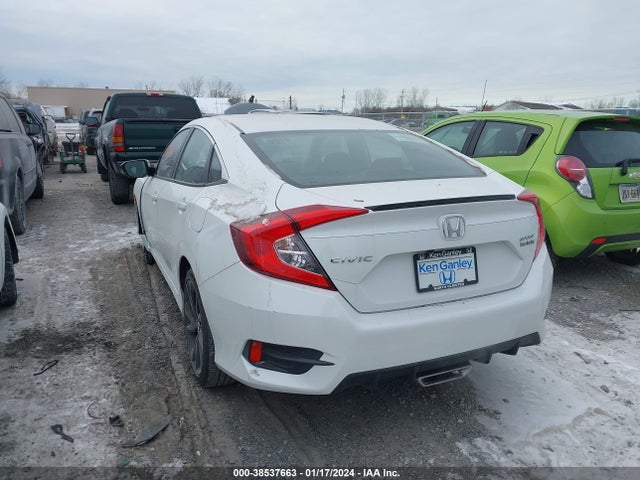 2020 HONDA CIVIC SPORT VIN: 19XFC2F82LE027965