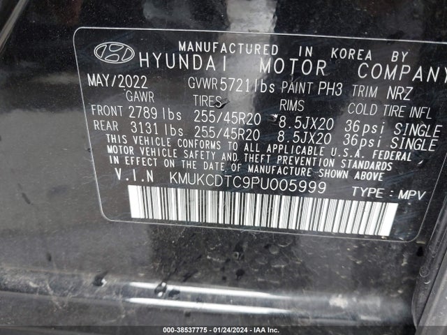 Genesis Gv60 Advanced Awd 2023 KMUKCDTC9PU005999 Image 9