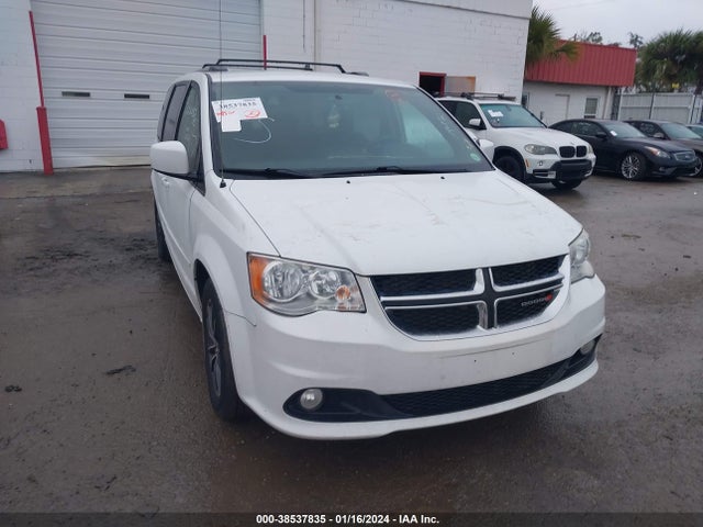 2017 DODGE GRAND CARAVAN SXT VIN: 2C4RDGCG9HR724574