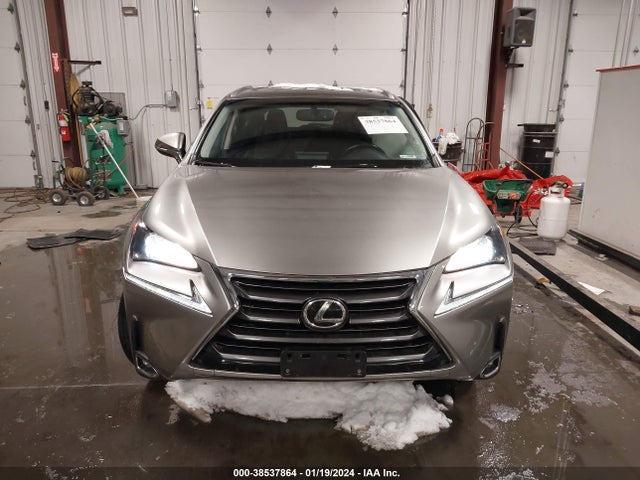 2016 LEXUS NX 200T VIN: JTJBARBZ8G2054650