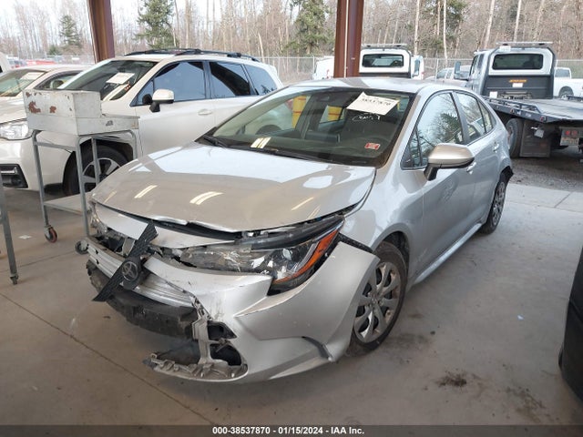 Toyota COROLLA LE 2021 JTDEPMAE4MJ186144 Image 2