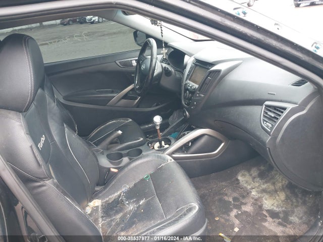 2015 HYUNDAI VELOSTER TURBO VIN: KMHTC6AE2FU238835