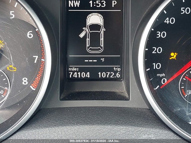 2012 VOLKSWAGEN GOLF 2.5L 4-DOOR VIN: WVWDB7AJ4CW270779