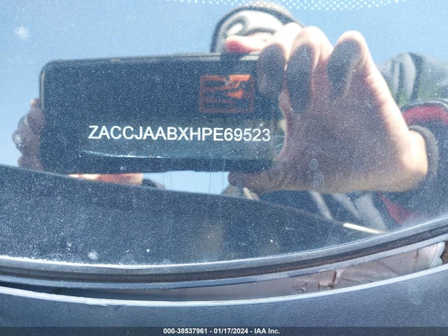 ZACCJAABXHPE69523 Jeep Renegade Sport Fwd