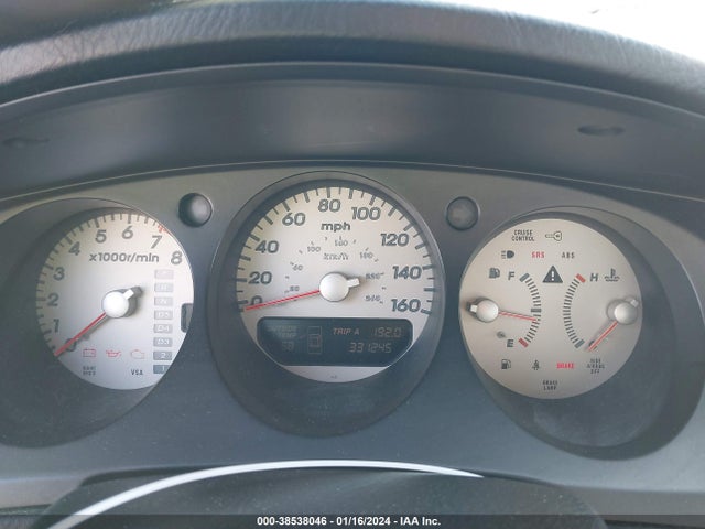 2003 ACURA TL 3.2 TYPE S VIN: 19UUA56933A022057