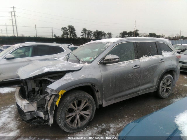 2015 TOYOTA HIGHLANDER XLE V6 VIN: 5TDJKRFH0FS153726