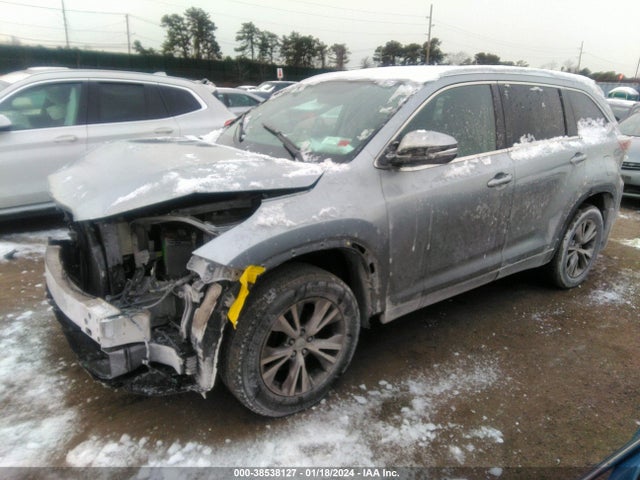 2015 TOYOTA HIGHLANDER XLE V6 VIN: 5TDJKRFH0FS153726